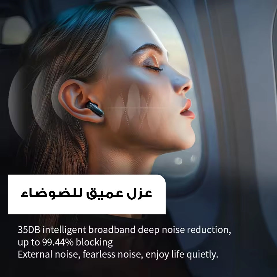 ايربودز شاشة ديجيتال مندنيكس بضمان سنتين